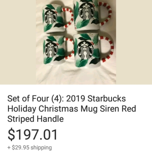 Limited edition Starbucks mug siren red - Picture 4 of 5